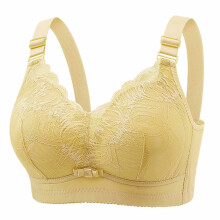 Bequemer, einfarbiger Spitzen-Bralette für Damen, Alltags-BH-Größe