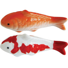 CLISPEEED Décoration d'aquarium avec poissons artificiels flottants (2 pièces)