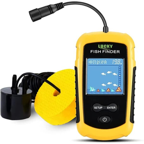 Portable Fish Finder Depth Detector Handheld 1 Unit 1