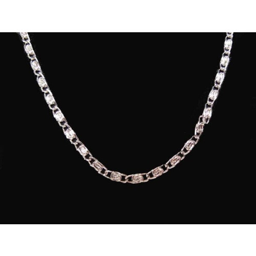 Necklace silver plated 40 cm 1