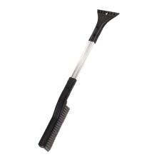 Skrobak do śniegu z przedniej szyby samochodu 2 w 1