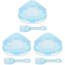 Small Animal Bathtub Set Plastic 3-Piece