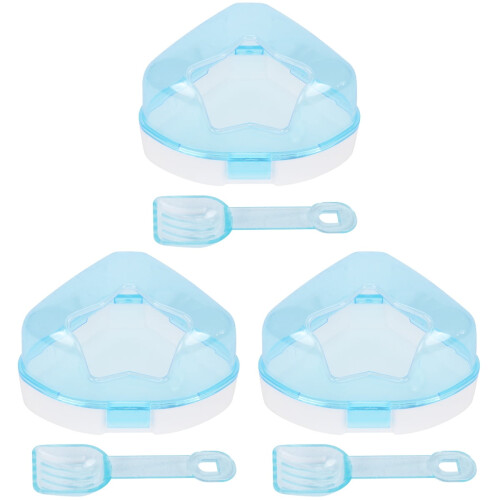 Small Animal Bathtub Set Plastic 3-Piece