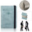 PU RFID passport case black waterproof CDQ 5