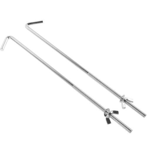 Universal Bolt Batteriholder Aluminium J-Hook Beslag Sæt2