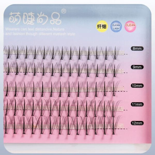 Cluster Eyelash Extensions 100 Packs per Box 1