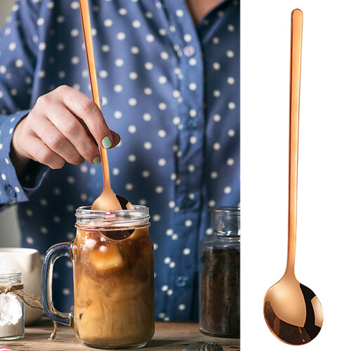 Kaffeske i rustfrit stål, 5 stk.