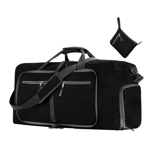 Faltbare, leichte Reisetasche mit Schuh
