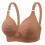 Plus Size Printed Raffed Everyday Bra XS-4XL 1