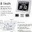 Dementia clock for seniors with large digital display, day 2