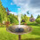 Solar Water Fountain Black 18 cm 3