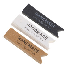 Kraft Paper Candle Tags Assorted Colors 45 pcs