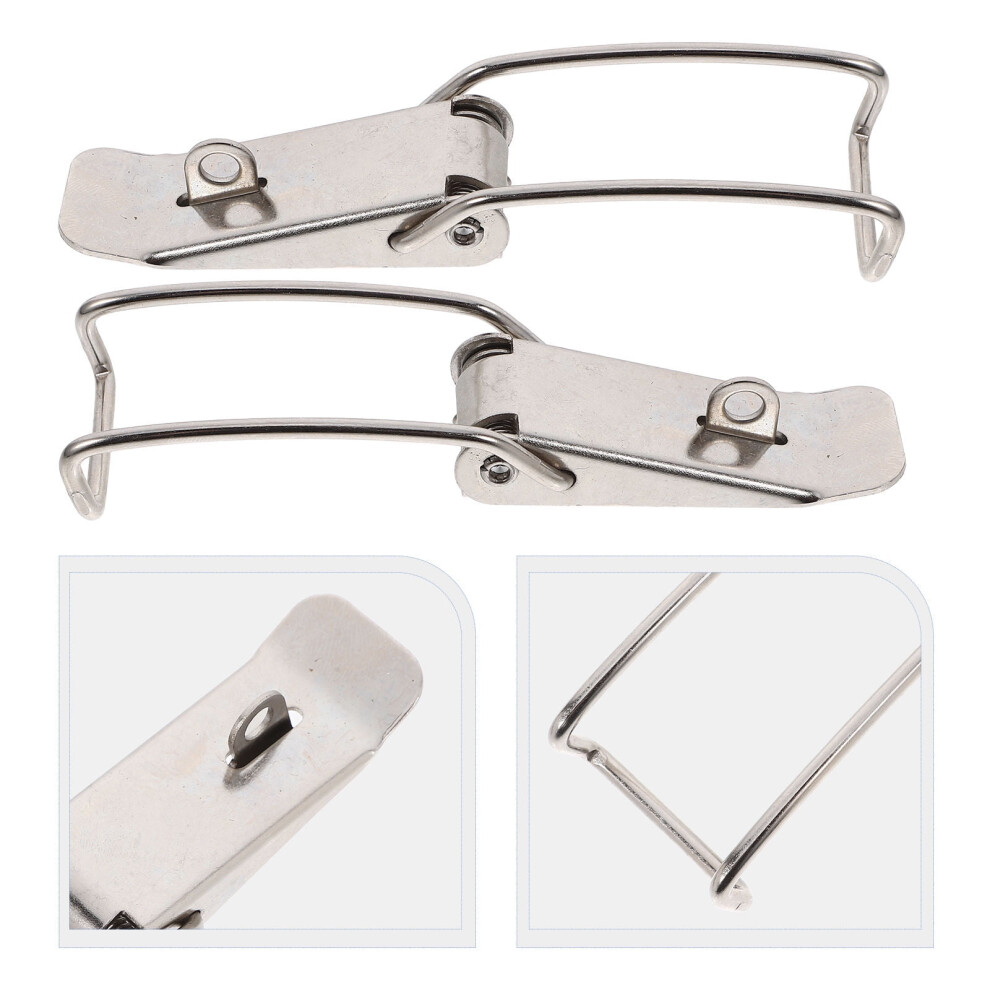 Stainless Steel Spring-Loaded Latch Pin 6Pcs 9181073928130