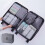 Travel packing cubes set 7 pieces 2