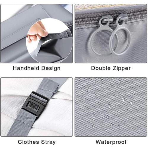 Travel packing cubes set 7 pieces 2
