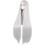 Cosplay wig natural soft straight silver grey 100cm 3