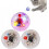 Ghost Hunting Motion-Activated Light-Up Balls (3) 4