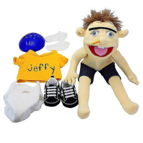 Jeffy Boy hand puppet plush toy 60 cm 1