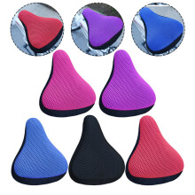 Bike Seat Black Anti-Slip Breathable 5 pcs