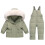 Completo da sci per bambini, impermeabile, termico e isolante, ideale per la neve. 1
