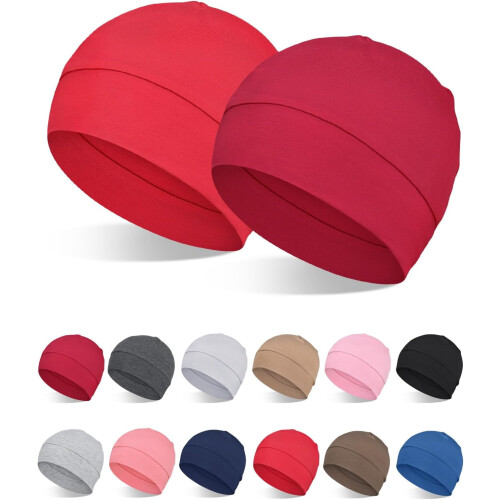 Gorro de viscosa para hombre y mujer (2 unidades)