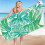 Toalha de praia de microfibra à prova de areia, 76 x 152 cm (30 x 60 polegadas). 1