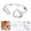 Anillo de amor y amistad para mujer, ajustable, con forma de corazón, 1 pieza. 1