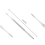 INF Dental Care Set Silver 9-Piece with Case 1