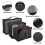 Suitcase Bag Insert Gray 6-Pack Travel Organizer 4