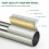 Blackout curtain rod set adjustable 48-84 inch antique 4