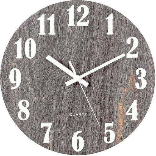 Modern silent wall clock with luminous dial 30 cm 2