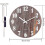 Modern silent wall clock with luminous dial 30 cm 4