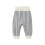 Baby High-Waisted Cotton Snap Pants Solid Color 1