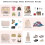 Packing Cubes Travel Organizers Black Set 3