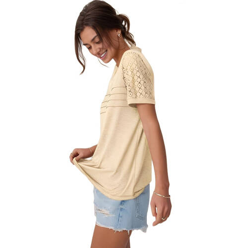 Svart V-ringad cardigan med urringning XL