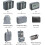 Packing Cubes Travel Organizers Black Set 6