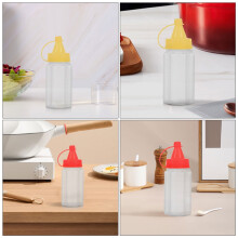 Mini-Quetschflaschen für Gewürze, tragbar, auslaufsicher, 8 Stück