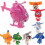 Super Wings Transformer Airplane Mini Figures 8-pack 4