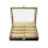 Glasses Storage Box Black 8 Compartments 4