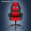 Gaming Chair PU Leather Adjustable Heavy Duty Red 1