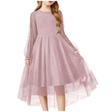 Mikilon Mädchen-Tüllkleid mit Puffärmeln, 0-12 Jahre
