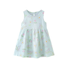 Ärmelloses Sommerkleid für Mädchen mit Grafikprint, Größen 2T-6X