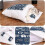 Cat Litter Box Closed with Removable Washable Blanket Dark 4