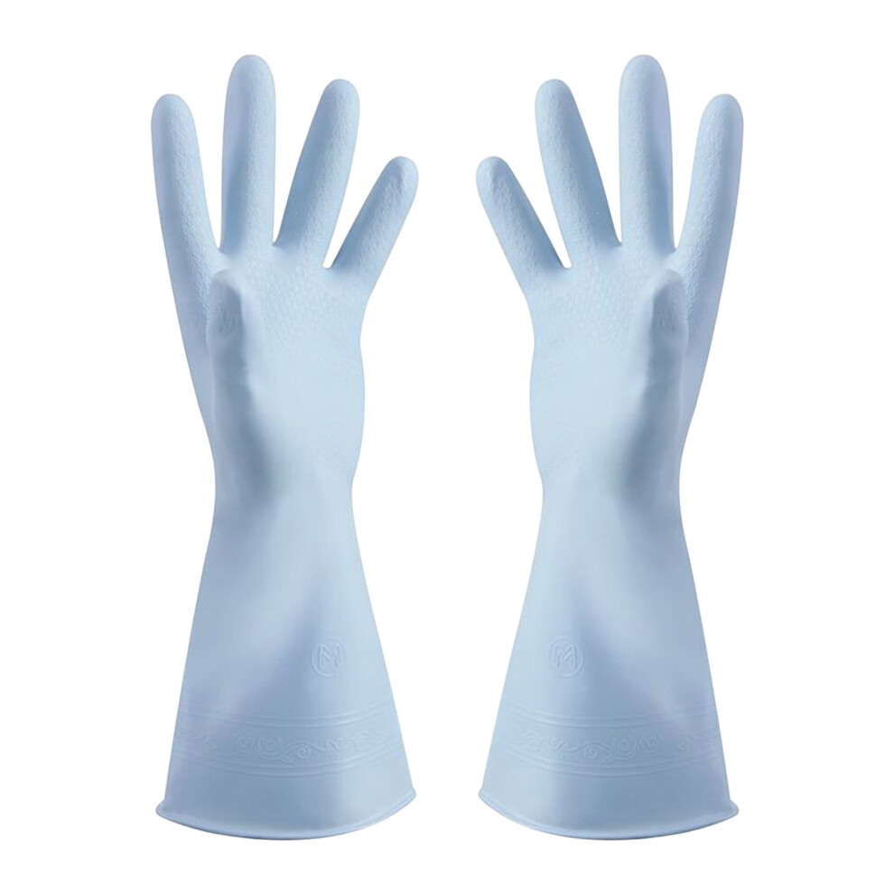 Reusable food-grade rubber cleaning gloves 11.5 inch
