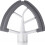 Batedor plano com bordas de silicone para KitchenAid 4,5–5 qt 1