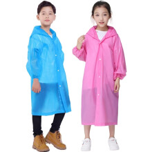 Kids Rain Poncho EVA Reusable 2-Pack