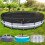 Round Pool Cover 18 Ft with Ratchet System 1