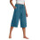 Dame sommerculottes med elastisk midje i bomull og lin 1