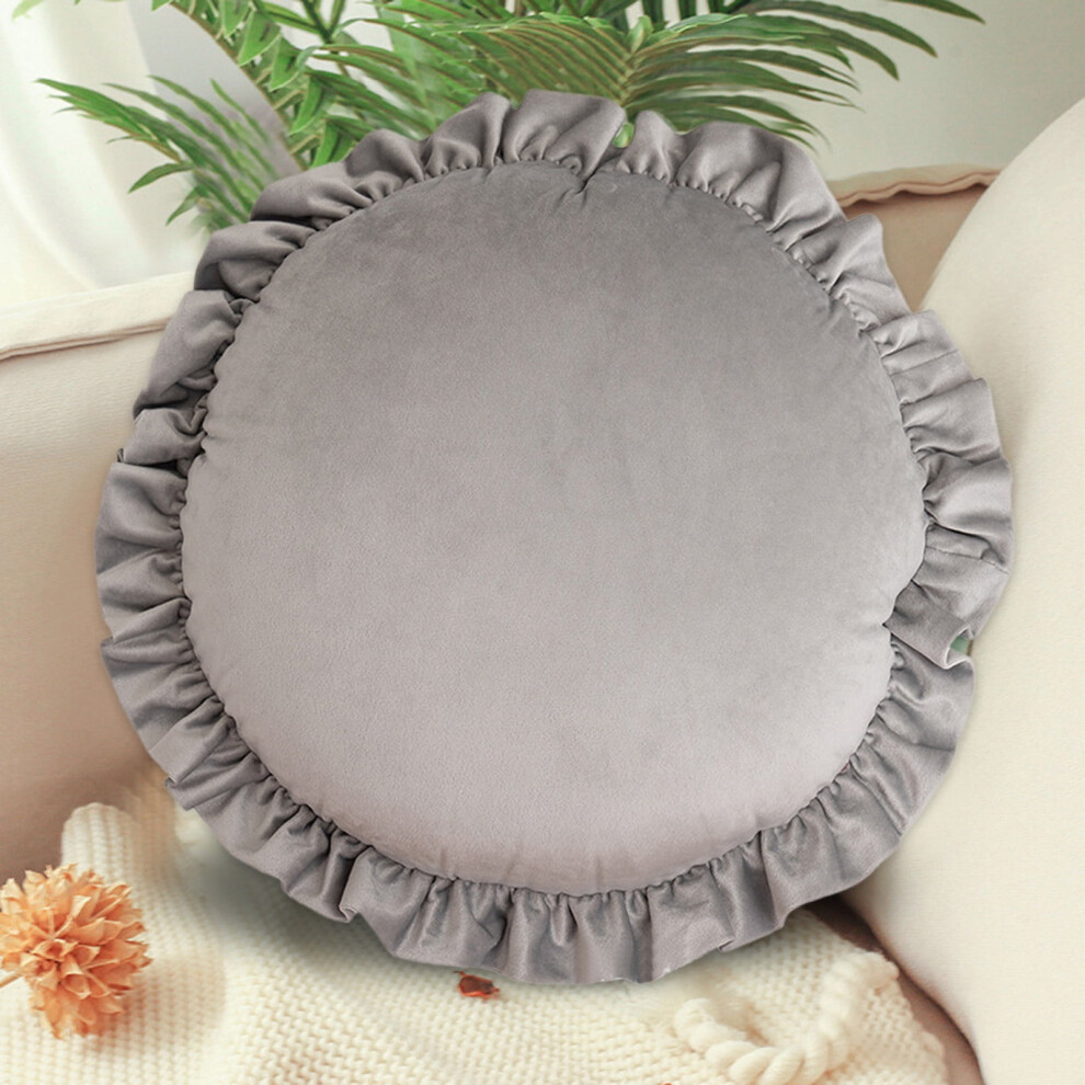Round Throw Pillow Soft Plush 45cm