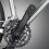 Protecție echipament bicicletă de munte, silicon negru, 1 pereche 1